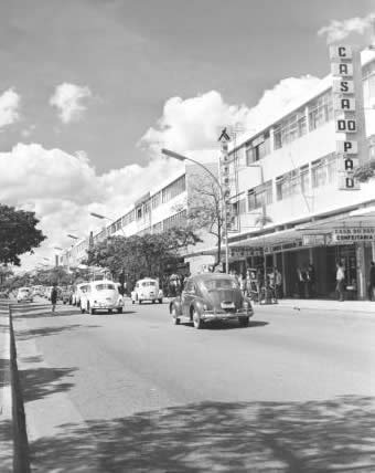 A W3 Sul no final dos anos 1960